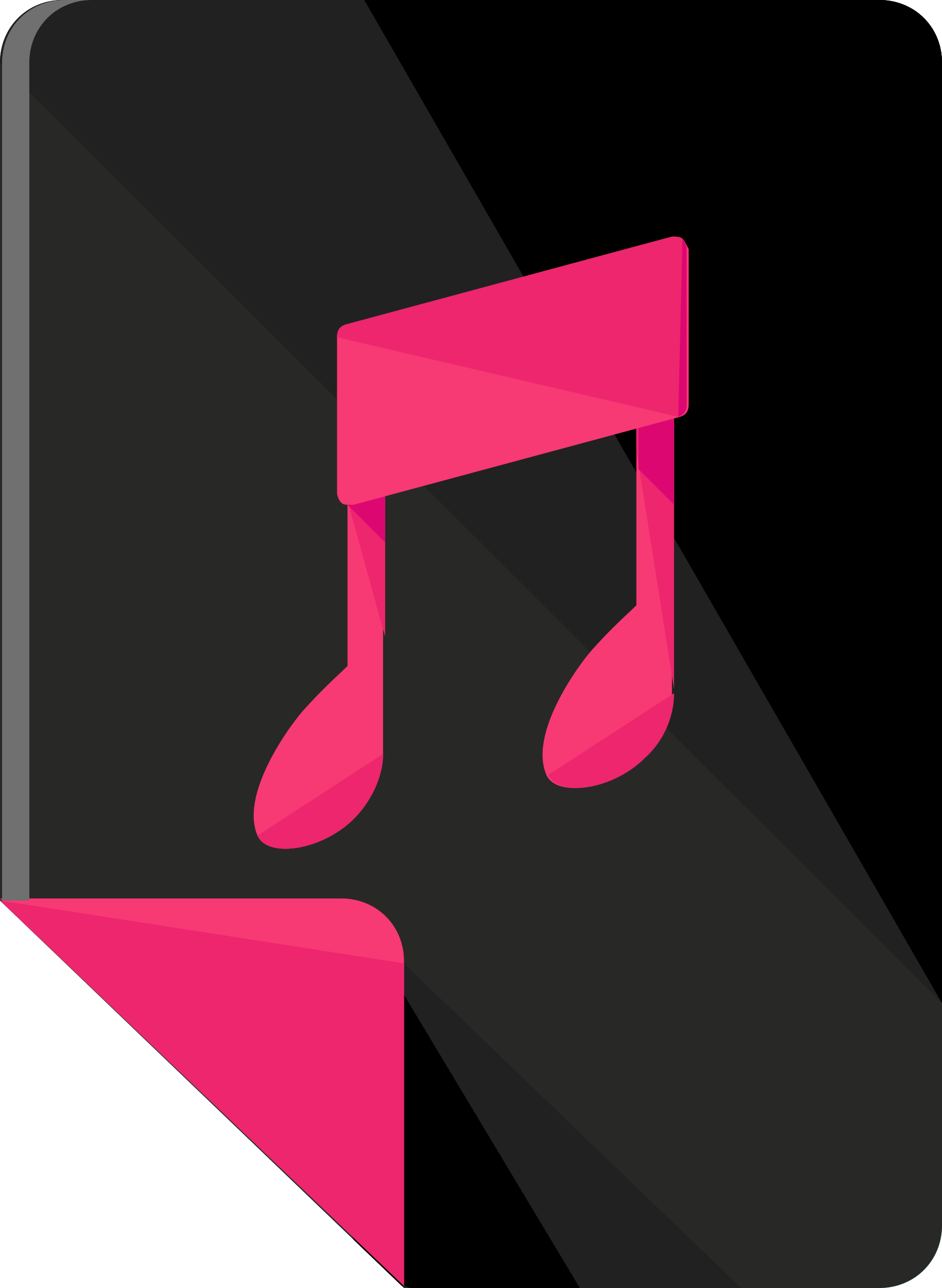 Audio File Contour Svg Vector Free Vectors